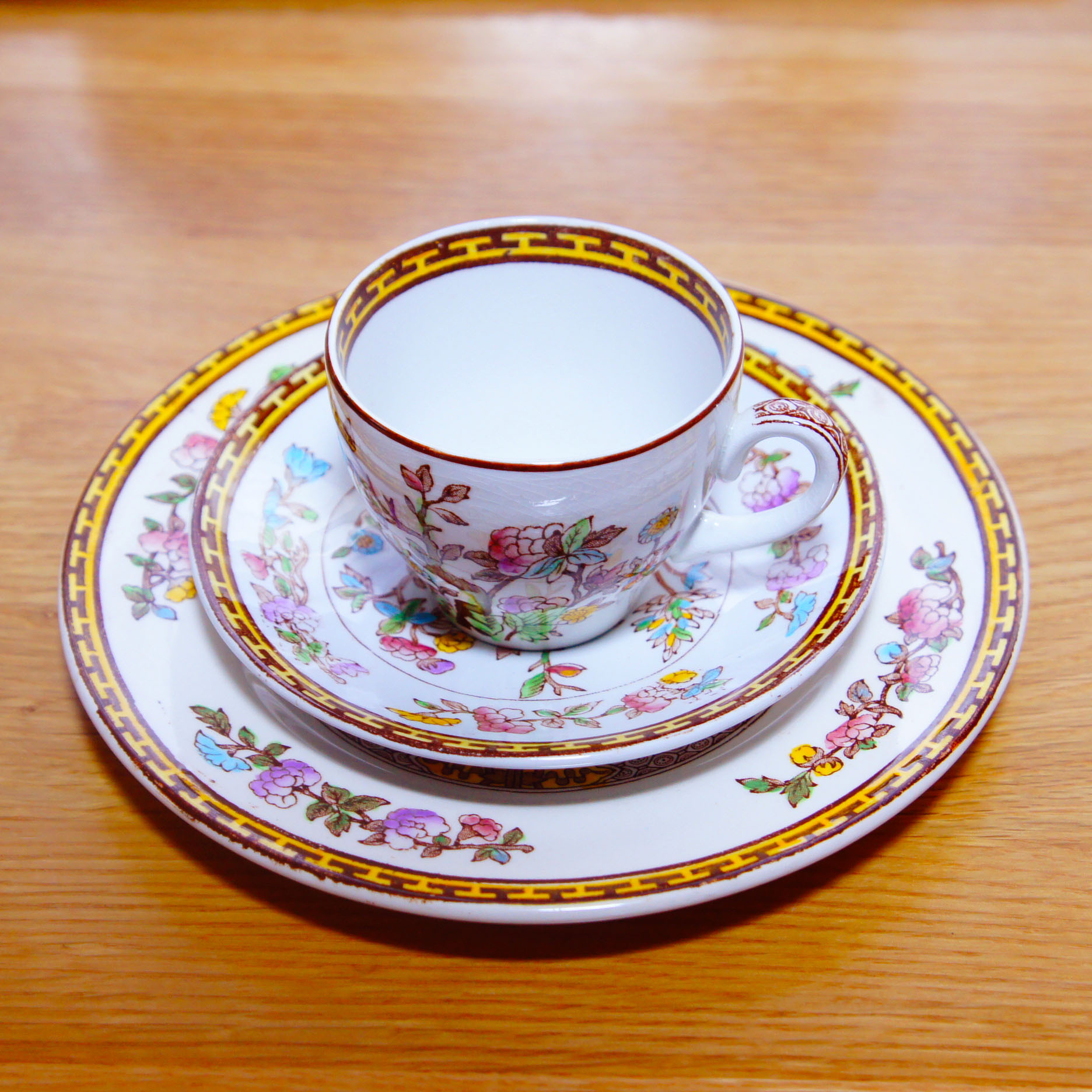 イギリスのティーセットイスの切手